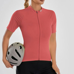 Solid Traders High Quality <b>Men's</b> <b>Cycling</b> <b>Jersey</b> Sets Short <b>Sleeve</b> Pink Breathable Anti-Bacterial Quick Dry Polyester Front Logo - Product Image 5