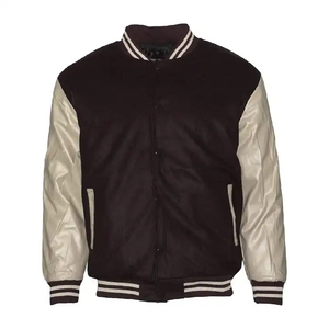 High quality Custom Logo Embroidered Varisty Jacket Designer Button Baseball Bomber <b>Men</b> Varsity Jackets for <b>Men</b> 2026 - Product Image 3