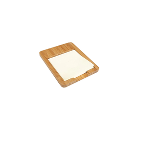 Minimalist Handmade Sticky Note Holder for Desk Acacia Wood Notepad Holder Eco-Friendly <b>living</b> Room Desk Use - Product Image 2