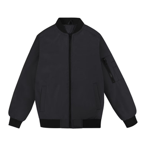 Trendy Apparel daily wear Full Zipper lightweight streetwear <b>slim</b> <b>fit</b> Bomber <b>Jacket</b> For Men Full Zip Windbreaker Warm Winter - Product Image 1