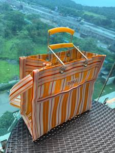 Sac de Douche Portable en Maille Robuste à Séchage Rapide pour Rangement de Jouets de Plage, Organisateur de Salle de Bain en Teck Tendance - Product Image 4
