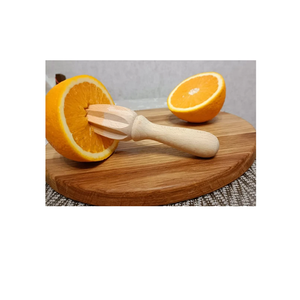 Presse-citron manuel en bois avec poignée confortable, accessoire de cuisine durable, outil de pressage d'agrumes, accessoire de cuisine en gros - Product Image 3