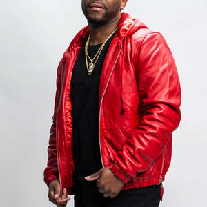 Sudadera de cuero para hombre, moda diaria, sudadera de cuero para mujer, moda moderna, sudadera de cuero suave, sudadera de cuero premium. - Product Image 5