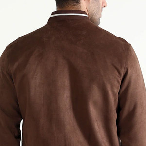Good Quality <b>Men</b> Fashionable Hooded Varsity <b>Jackets</b> New Style Low Price Wool Made Streetwear Front Logo - Product Image 4