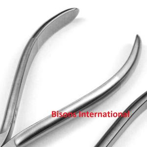 Pince coupante manuelle en acier inoxydable TC pour fils orthodontiques Bisons Wholesale - Product Image 4