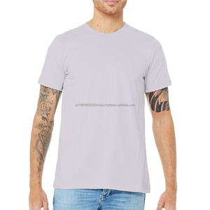 Camiseta de Cuello Redondo 100% Algodón para Hombre, Transpirable, Personalizable al por Mayor con el Logotipo de su Marca - Product Image 1