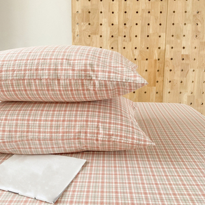 Top Quality <b>Fitted</b> <b>Sheet</b> 100% Cotton Breathable All Season Adult Custom <b>Printed</b> Solid Ultra Soft Yarn Modern Style Home Use - Product Image 4