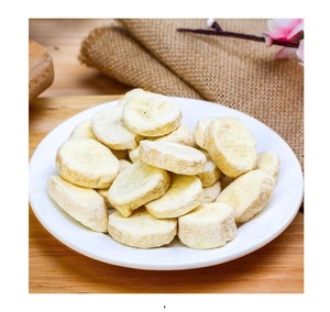 Snack de bananes entières lyophilisées, naturellement sucrées, pour boulangerie, desserts, céréales, yaourts, vente au détail, vente en gros, commande en vrac - Product Image 1