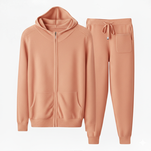 Ensemble de survêtement décontracté pour homme, coupe classique, délavé à l'acide, pour l'hiver - Product Image 2