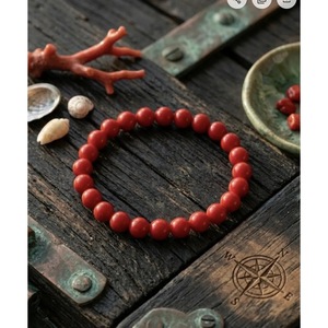 Wholesale Handcrafted Healing Crystal <b>Bracelet</b> From Taiwan Natural Coral <b>Beaded</b> <b>Bracelet</b> with Number Shape/Pattern India - Product Image 4