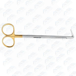 Medic Instruments Metzenbaum Tijeras 7 "Acero inoxidable de alta calidad con insertos de carburo de tungsteno y anillos de oro - Product Image 5