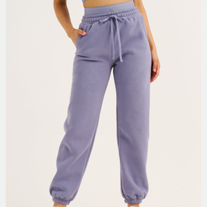 Women’s Relaxed Fit <b>Fleece</b> <b>Jogger</b> Pants With Elastic Cuffs Adjustable Drawstring Waist And Soft Casual Lounge Style - Product Image 1
