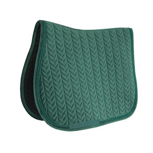 Tapis de selle d'équitation personnalisé 2026 avec logo, écologique, matelassé, respirant, doublure en maille de coton, confort et durabilité, équestre - Product Image 4