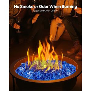 Accessori per Set da Caminetto/Focolare: Vetro Ignifugo Riflettente da 1/2 Pollice (12,7 mm), Resistente alle Alte Temperature, Senza Fumo, 35 libbre/15,88 kg - Product Image 4