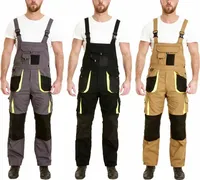 Pantalons de travail pour hommes, résistants aux intempéries, conçus pour affronter les conditions de chantier