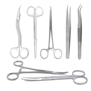 Azicon's Student Dissecting Kit Stainless Steel Biology Anatomy Laboratory Scalpel Scissors Teasing <b>Needle</b> Probe Tools <b>Case</b> - Product Image 3