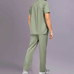 Tenues médicales unisexes 2026, directement de l'usine, personnalisables (design et couleur), en Spandex/Polyester, pour médecins, infirmières et personnel hospitalier - Product Image 4