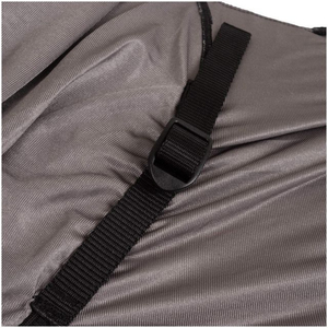 BRAND ZONE Couverture d'hiver imperméable en polaire pour cheval, personnalisable, avec 2 sangles de fixation - Modèle col standard - Product Image 3