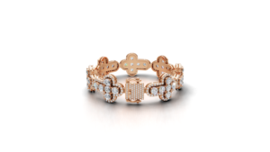 Moissanite Diamond Clover Charm <b>Bracelet</b> 925 Sterling <b>Silver</b> Hip Hop Luxury <b>Bracelet</b> for Women & Men - Product Image 4
