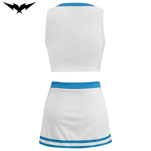 Uniformes de Animadoras Personalizados al por Mayor de Bigetron Sports, en Spandex/Poliéster con Impresión por Transferencia de Calor, Bordado 3D, 380g - Product Image 4
