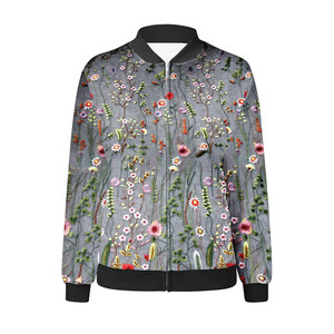 Trend Style Women Printing Varsity <b>Jackets</b> Premium Lifestyle Apparel For Modern Casual Dressing Needs For Adult Use - Product Image 1