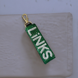 Personalized Custom Beaded Keychain <b>Wristlet</b> Adjustable Fashion Trendy Multi-color Lettering Game Day Gifts Boutique Keychains - Product Image 4