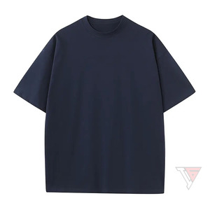 OEM High Quality Custom Cotton Men's Neck T-Shirts Solid Pattern Heat-<b>Transfer</b> Digital Sublimation Print Breathable Eco-Friendly - Product Image 3