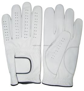 Gants de travail en cuir de chèvre de haute qualité KIC-17547 Kadia Factory, antidérapants, légers, à doigts entiers, blancs, pour la pêche et les activités de plein air - Product Image 2