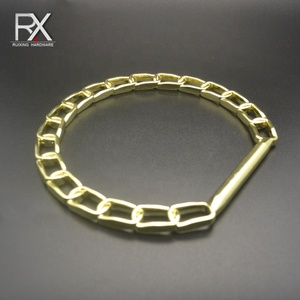 Supporto per borsa <span class=keywords><strong>a</strong></span> <span class=keywords><strong>tracolla</strong></span> con manico in lega di zinco in metallo di alta qualità diretto in fabbrica per impugnatura per valigia - Product Image 4