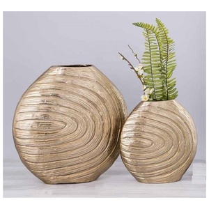 Florero de metal plateado de alta calidad, adorno decorativo para mesa, para la decoración del salón o pasillo, elegante florero de interior para uso doméstico. - Product Image 3