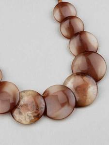 Collier en résine de fleurs naturelles, pendentif botanique fait à la main, bijoux en époxy transparent, cadeau pour femmes, style élégant - Product Image 6