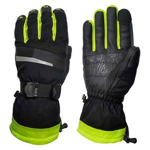 Fournisseur direct d'usine, gants de ski de qualité professionnelle, matériau et design demandés par le client, gants de ski en cuir de haute qualité - Product Image 3