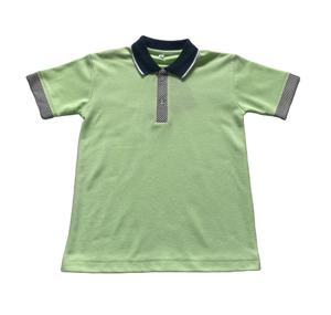 เสื้อโปโลผู้ชายผ้าฝ้ายแท้ ระบายอากาศดี สีสันตัดกัน เหมาะสำหรับใส่ในฤดูร้อน - Product Image 3