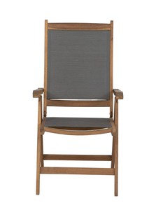 Hot Selling Acacia <b>Folding</b> <b>Chair</b> Comfortable <b>Reclining</b> Outdoor Lounger with Armrests Durable and Modern Design for Hotels - Product Image 3