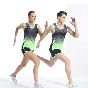 Uniforme de Atletismo 2025, 100% Poliéster, Venta Directa de Fábrica, Variedad de Tallas, Diseño de Logotipo Personalizado, Tallas Grandes, Impreso - Product Image 3