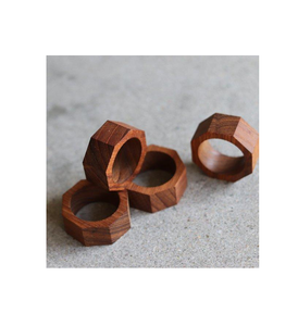 Wood Napkin Rings Premium Home Wedding <b>Party</b> <b>Table</b> Decoration Accessories Durable Modern Design Design In Hot Sale - Product Image 6