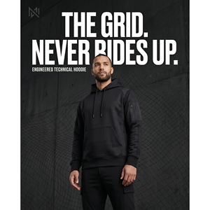 HUNT GEAR Sweat à capuche pour homme 400 GSM en Spandex/Polyester, streetwear technique, écologique, étiquette personnalisée OEM, vêtements d'extérieur - Product Image 5