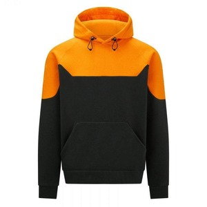 Sweat-shirt à capuche homme coupe ajustée, imprimé camouflage numérique, en polaire vierge, chaud pour l'hiver, noir camouflage, avec impression de logo personnalisé, vente en gros - Product Image 3