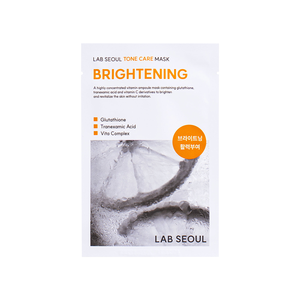 [JH SCIENCE] LAB SEOUL Masque en tissu ultra-adhésif Premium Tone Care au Peptide Collagène pour tous types de peau - Apaisement quotidien de la barrière cutanée - Product Image 1