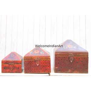 Hand Painted Wooden <b>Decorative</b> <b>Storage</b> <b>Box</b> Model 1 - Product Image 4