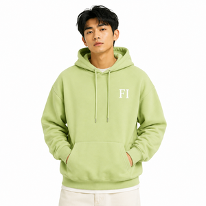 เสื้อสเวตเชิ้ตหนานุ่มสั่งทำพิเศษ ผ้าฝ้าย 100% เสื้อฮู้ดดี้ผู้ชายไซส์ใหญ่ เสื้อสเวตเชิ้ตผ้าฟลีซ แบรนด์ส่วนตัว เสื้อผ้าสตรีทแวร์ ขายส่ง รับผลิตแบบ OEM - Product Image 1