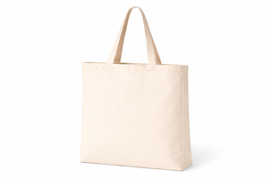 Bolsa de Tela de Algodón Ecológica de 250 g/m² con Estampado Floral Lunar, Bolsa de Compras Reutilizable, Logotipo Personalizado, Duradera, Amani, Dos Asas, 12x13x3 - Product Image 2