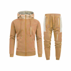 Chándal de Hombre con Cremallera, 100% Algodón, Resistente, Ligero, Ecológico, Tejido Duradero, Uso Diario Informal para Invierno - Product Image 1