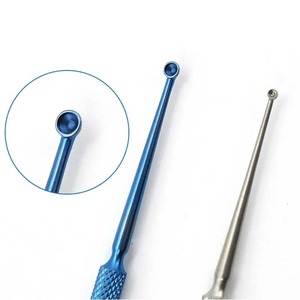 Pinzas de aleación de titanio tamaño SML para instrumentos microscópicos y oftálmicos, para quistes de glándulas tarsales y cureta de calázion Meyerhoefer - Product Image 3