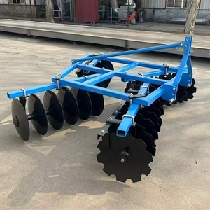 Arado de discos remolcable para tractor agrícola, con 12, 18, 20, 24 platos, rotocultivador montado en tractor con PTO - Product Image 1