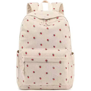 Mochila Personalizada de Cuero Genuino con Estampado en Relieve de 80g, Patrón Blanco y Negro, Material de Pelo Animal, Accesorio de Moda - Product Image 1