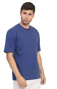 T-shirt vintage imprimé 100 % coton pour homme, coupe classique, manches courtes, motif uni noir, style hip-hop, haute qualité - Product Image 5