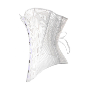 Custom Women Underbust Waist Cincher Corset <b>Tummy</b> <b>Control</b> Slimming Waist Trainer Shapewear Breathable Polyamide Body Shaper - Product Image 3
