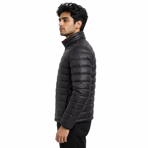 <b>Men</b>’s Lightweight Insulated Puffer <b>Jacket</b> Quilted Full Zip Stand Collar <b>Warm</b> Winter <b>Men's</b> <b>Jackets</b> Casual Outdoor Coat Wholesale - Product Image 4