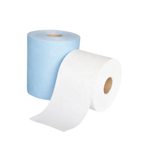 Spunlace không dệt nhiệm vụ nặng nề trung tâm kéo gỗ bột giấy cửa hàng khăn trong hộp để làm sạch degrease - Product Image 4